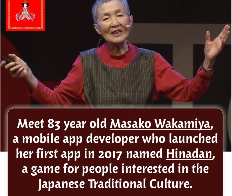 masako wakamiya 83yr old hinadan developer